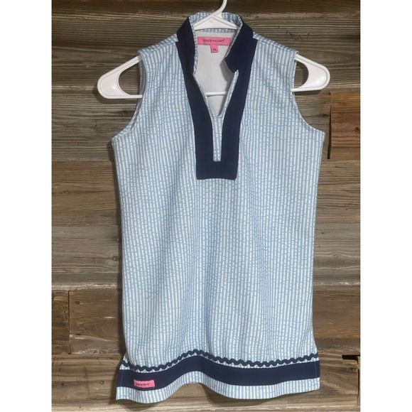 Simply Southern Searblue Tunic Dress Youth Large Beach, Resort Wear, Preppy - Picture 1 of 4